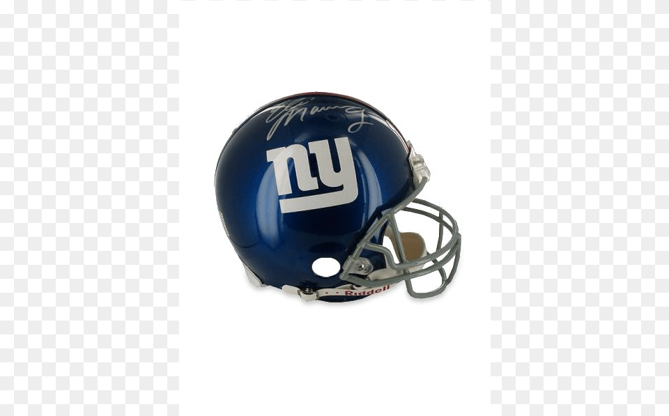 Eli Manning Signed Football Helmet Eli Manning Signed Giants Full Size Authentic Helmet, American Football, Football Helmet, Sport, Person Free Transparent Png