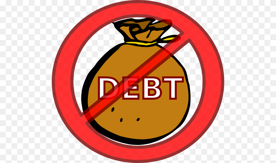 Eliminate Debt Clip Art, Symbol, Sign, Bag, Ammunition Free Png