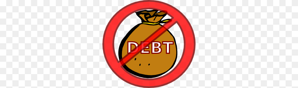 Eliminate Debt Clip Art, Bag, Sign, Symbol, Ammunition Free Png