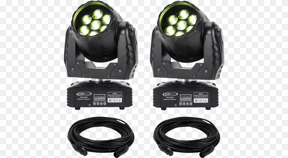 Eliminator Stealth Wash Zoom Led Moving Head 2 Pack Eliminator Lighting Stealth Stealth, Light, Lamp Free Transparent Png