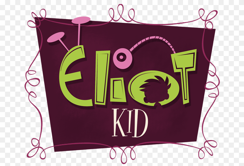 Eliot Kid Logo, Purple, Dynamite, Weapon Free Png Download