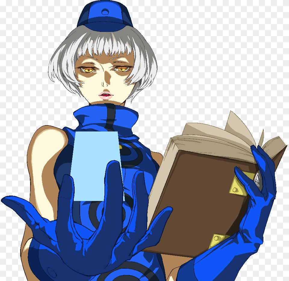 Elisabeth Close Persona 3 Igor Assistant, Book, Comics, Publication, Baby Free Transparent Png