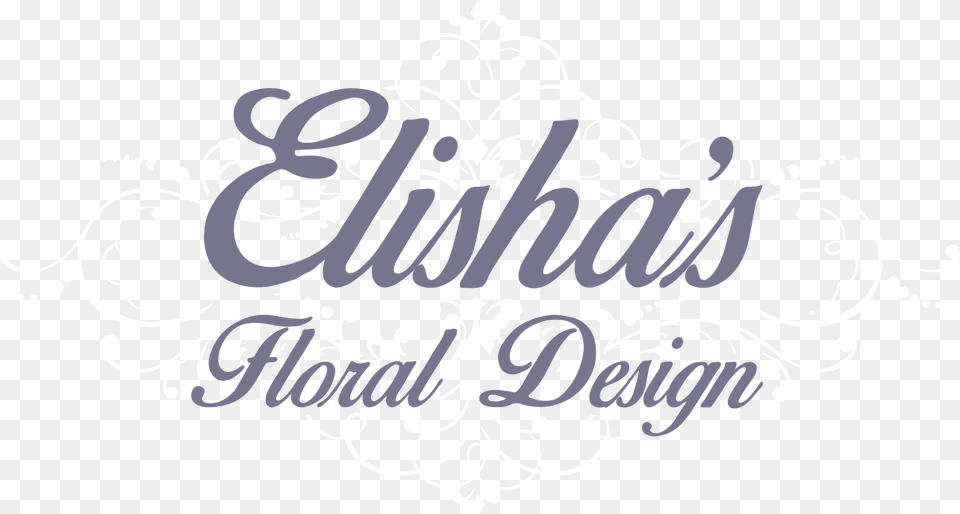 Elisha S Floral Design Calligraphy, Handwriting, Text, Art, Graphics Free Png Download