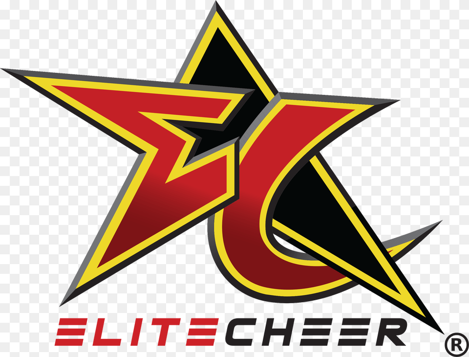 Elite Cheer Elite Cheer Omaha, Star Symbol, Symbol, Logo Png Image