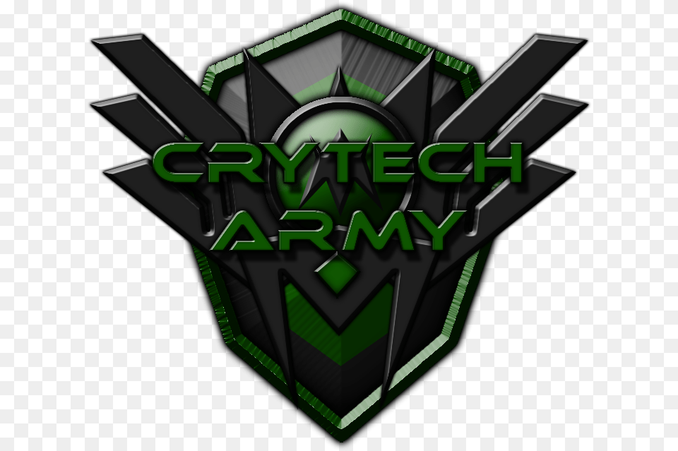 Elite Graphic Design Crytech Army Logo By Questlog Military, Green, Symbol, Emblem, Dynamite Png Image