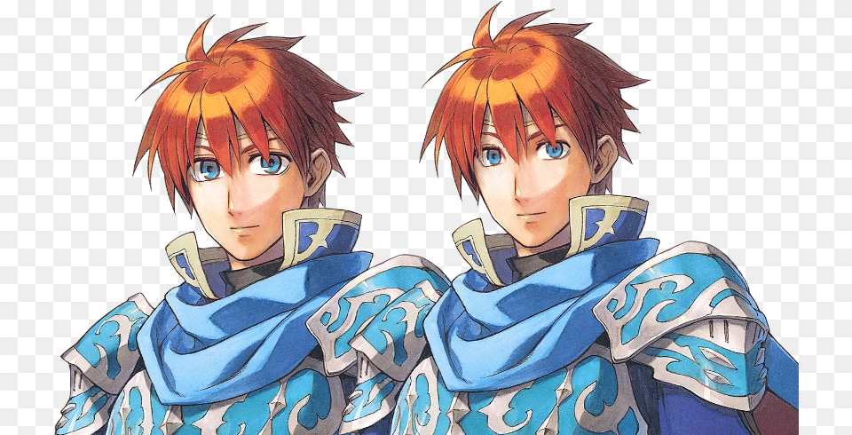 Eliwood But His Eyes Are Their Fire Emblem The Binding Blade, Publication, Book, Comics, Adult Free Png Download