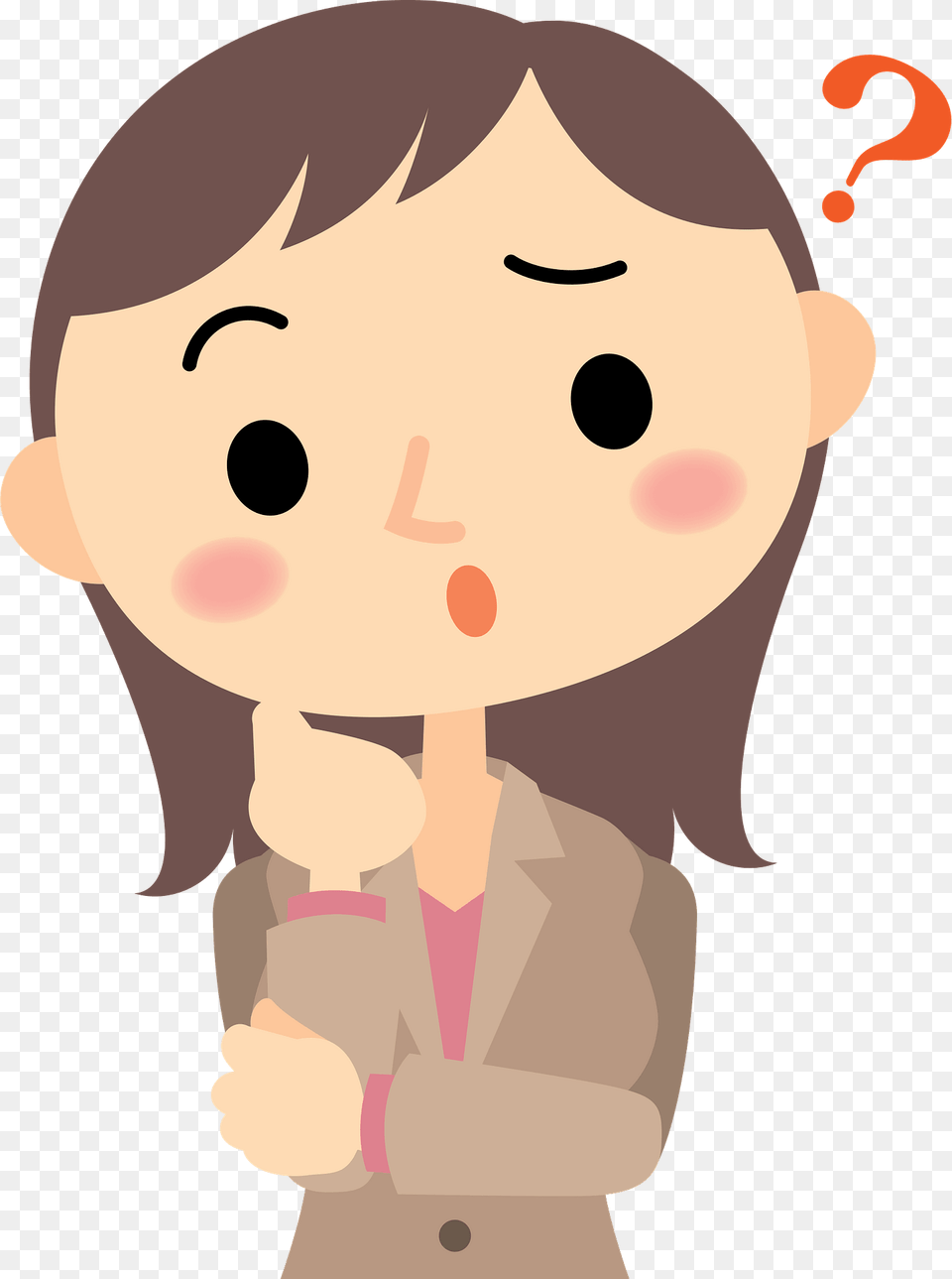 Elizabeth Businesswoman Has No Idea Clipart, Baby, Person, Face, Head Free Transparent Png