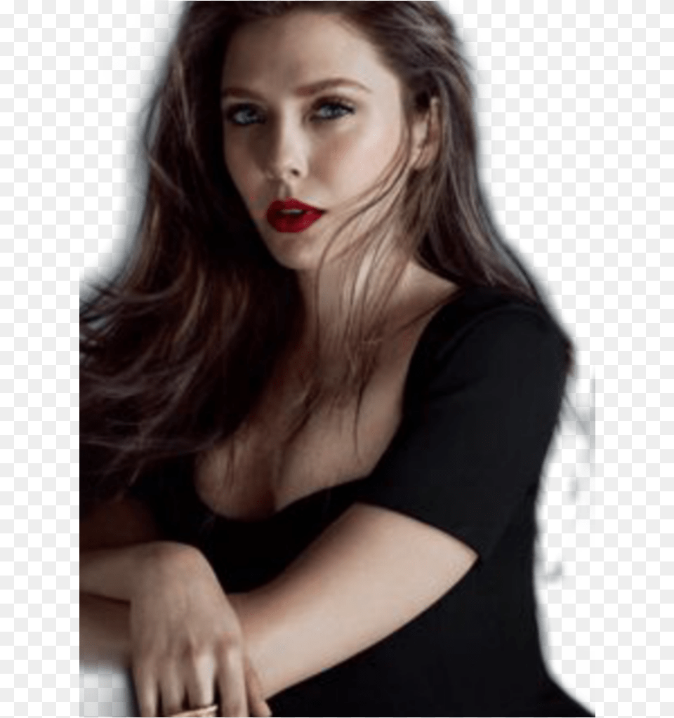 Elizabeth Chase Olsen Lipstick, Face, Head, Person, Photography Png Image