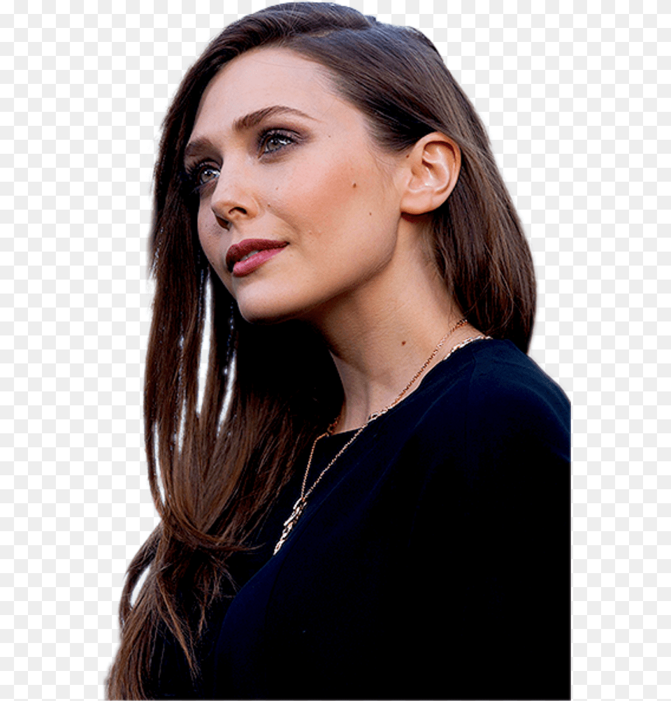 Elizabeth Olsen Elizabetholsen Lizzieolsen Elizabeth Olsen Sticker Picsart, Person, Photography, Neck, Portrait Png