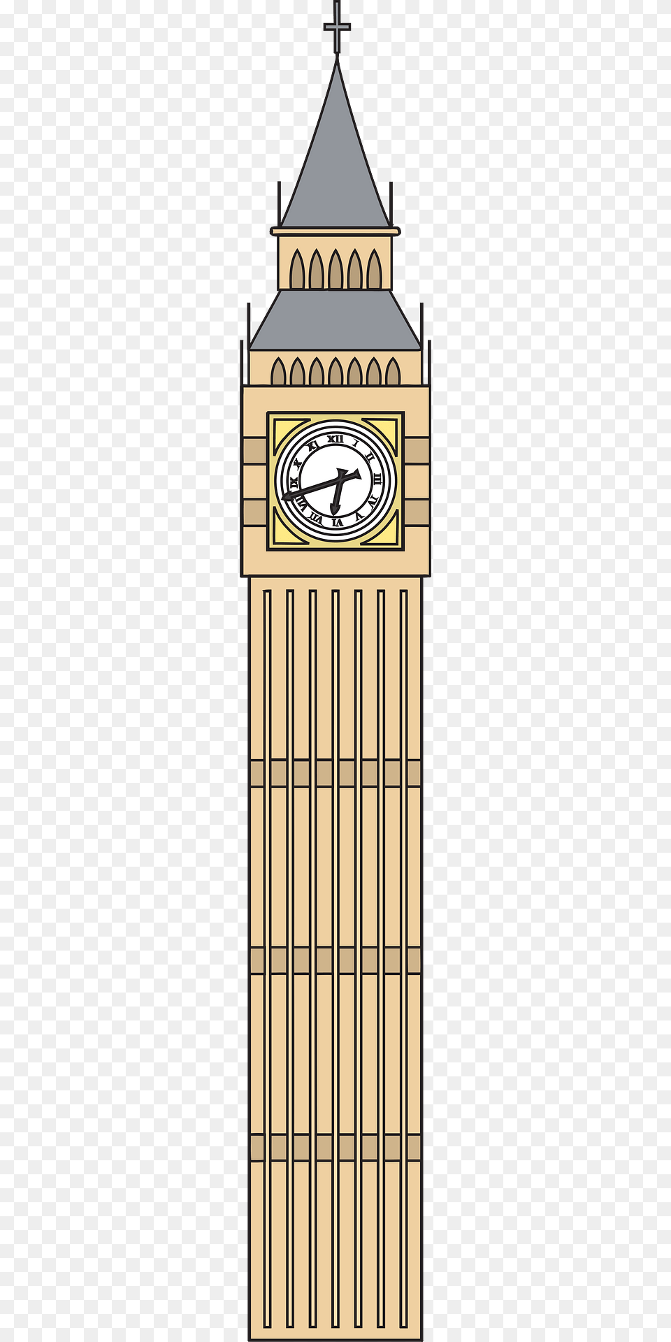 Elizabeth Tower Clipart, Architecture, Building, Clock Tower Png