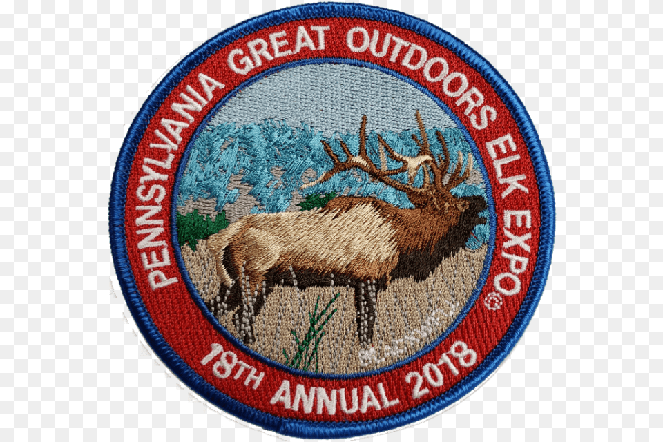 Elk, Badge, Logo, Symbol, Animal Png Image