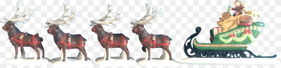 Elk, Figurine, Antler, Animal, Dinosaur Free Png Download