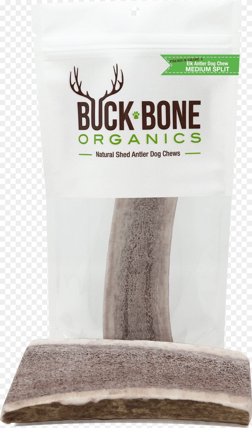 Elk Antler Dog Chews By Buck Bone Organics All Natural Wool Png