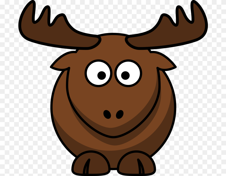 Elk Cartoon Drawing Download, Animal, Deer, Mammal, Wildlife Free Transparent Png