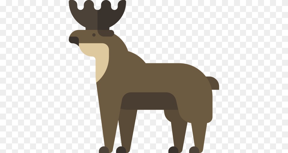 Elk Icon, Animal, Deer, Mammal, Wildlife Free Transparent Png