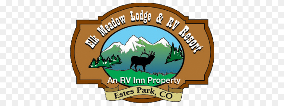 Elk Meadow Lodge Rv Park Home, Animal, Deer, Mammal, Wildlife Free Png Download