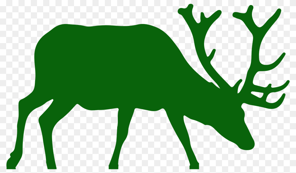 Elk Silhouette, Animal, Deer, Mammal, Wildlife Png