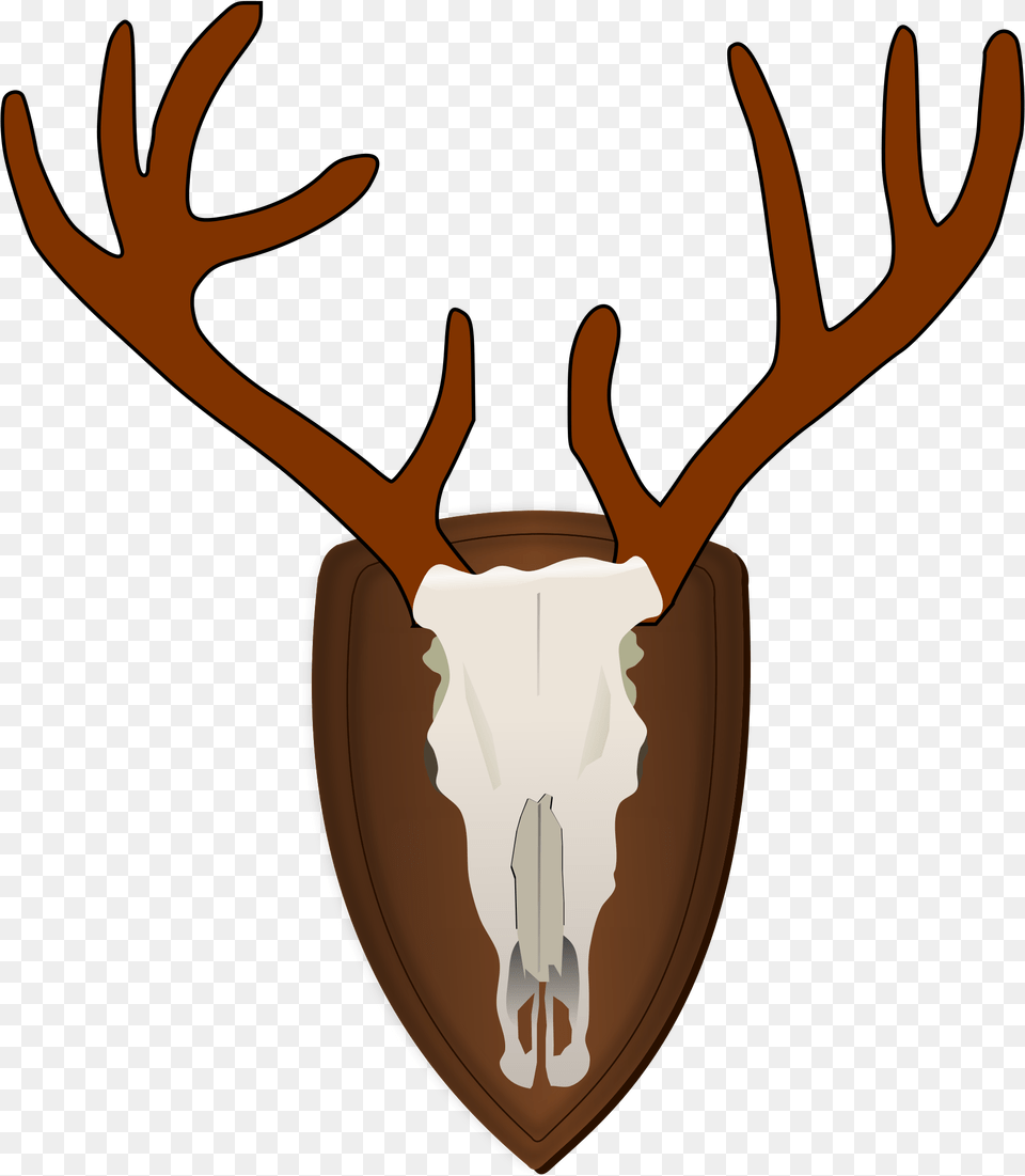 Elkheaddeer Trophy Hunting Clipart, Antler, Animal, Deer, Mammal Free Png Download