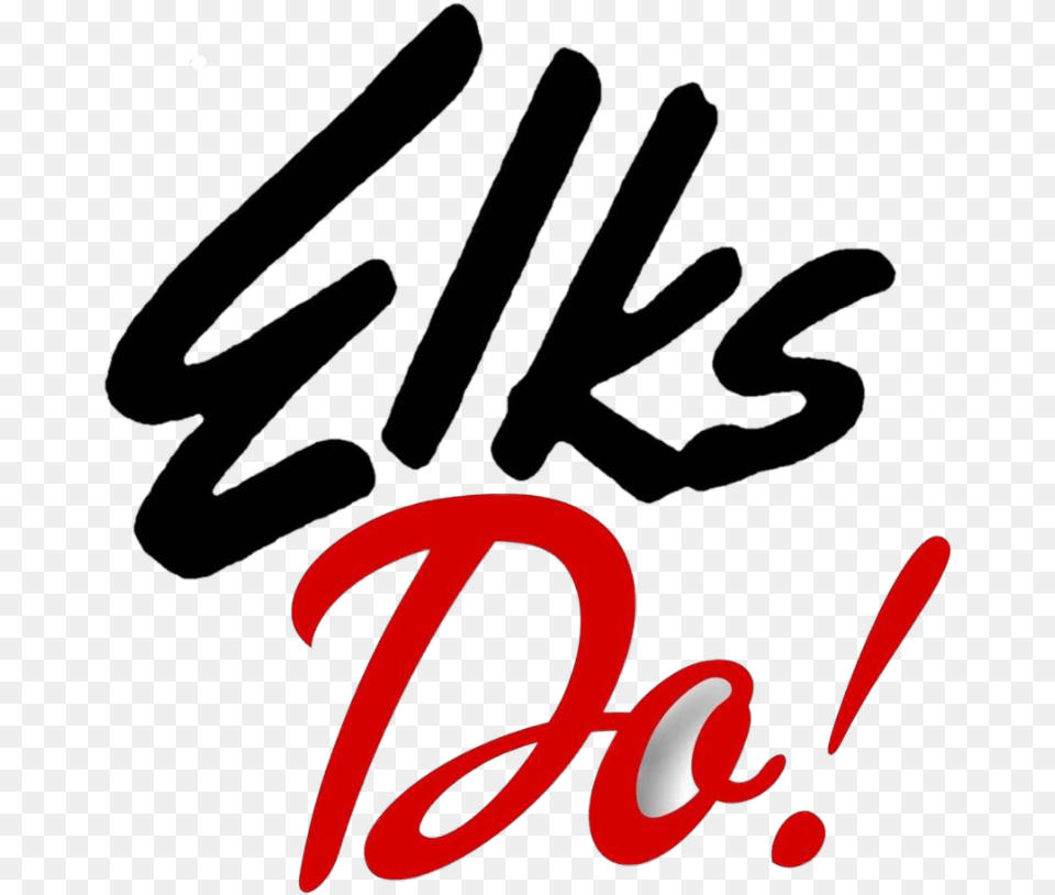 Elks Usa, Handwriting, Text Png Image