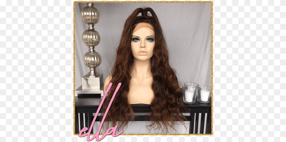 Ella Full Lace Wig Lace Wig, Person, Hair, Face, Head Png