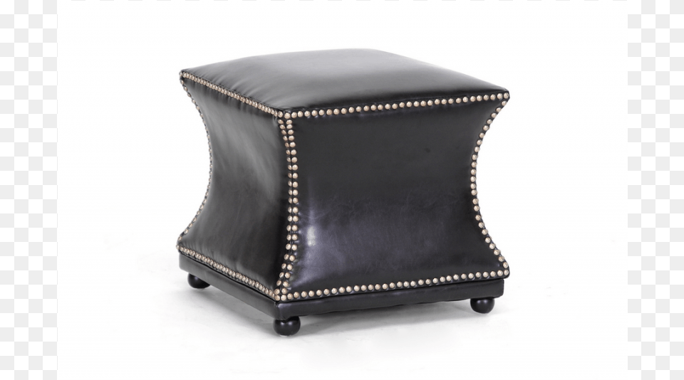 Ellastone Brown Leather Ottoman Metro Shop Ellastone Dark Brown Modern Leather Ottoman, Accessories, Bag, Furniture, Handbag Free Png