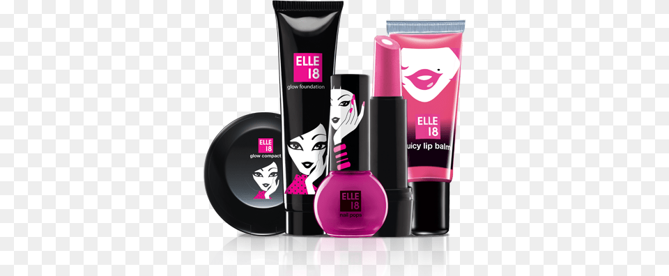 Elle Cream Elle 18 Makeup Set, Cosmetics, Lipstick, Bottle, Adult Free Png Download