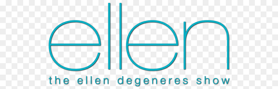Ellen Degeneres Show Logo Turquoise Free Transparent Png