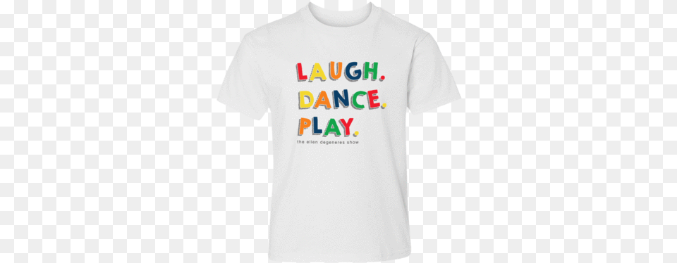 Ellen Show Laugh Gif Cartoon T Shirt, Clothing, T-shirt Free Png Download
