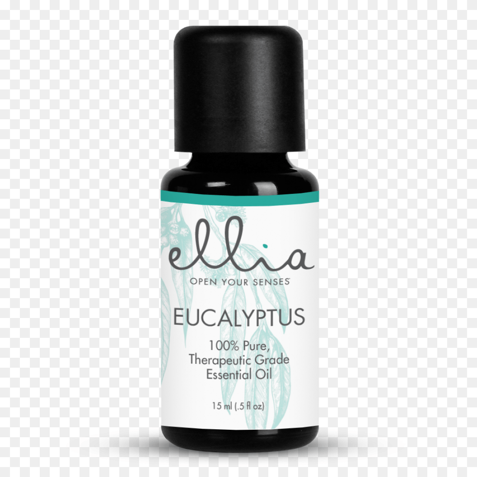 Ellia Eucalyptus Essential Oil, Bottle, Cosmetics, Perfume Png