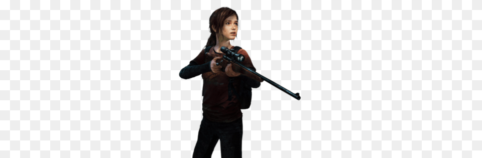 Ellie, Firearm, Gun, Rifle, Weapon Png