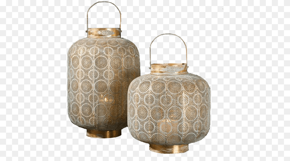 Elliot Lantern Duo, Lamp, Bottle, Cosmetics, Perfume Free Transparent Png