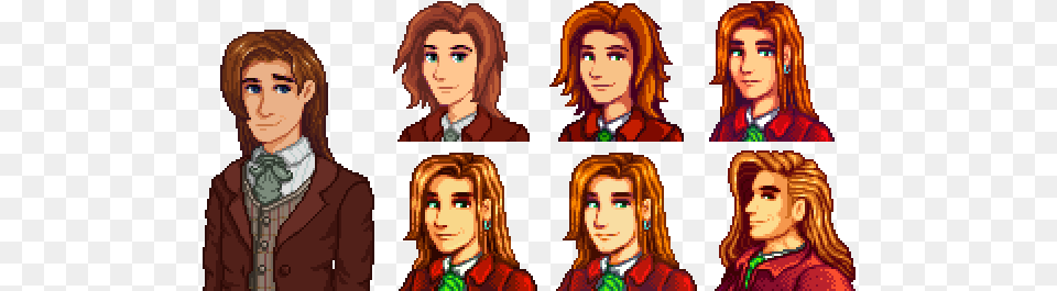 Elliott Timeline Stardew Valley Character Timeline, Adult, Publication, Person, Female Free Transparent Png