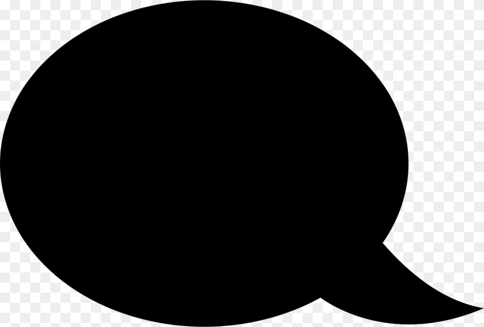 Ellipse Speech Bubble Comments Portable Network Graphics, Silhouette, Astronomy, Moon, Nature Free Png Download