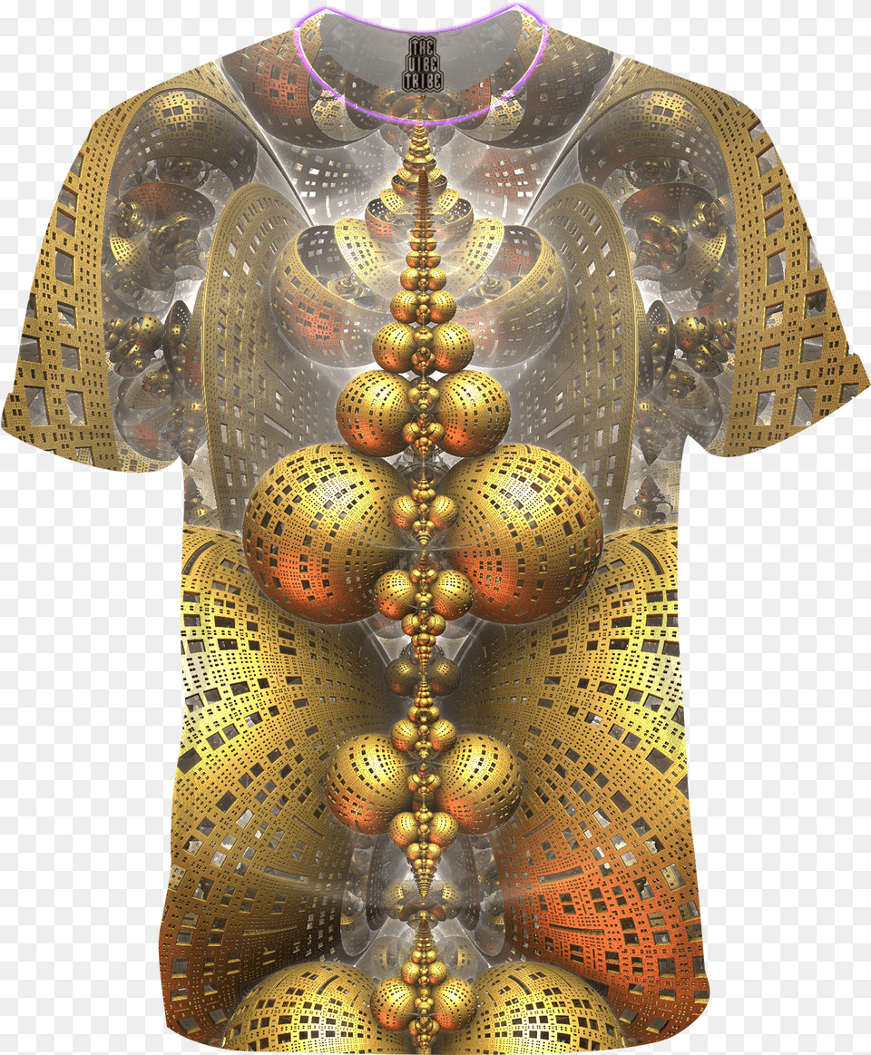 Elliptical Spheres The Golden Apple Tree Fractal, Blouse, Clothing, Accessories, T-shirt Free Transparent Png
