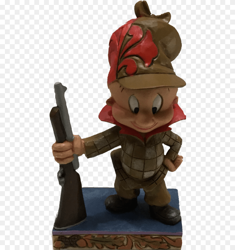 Elmer Fudd Happy Hunter Figurine, Baby, Person Free Transparent Png