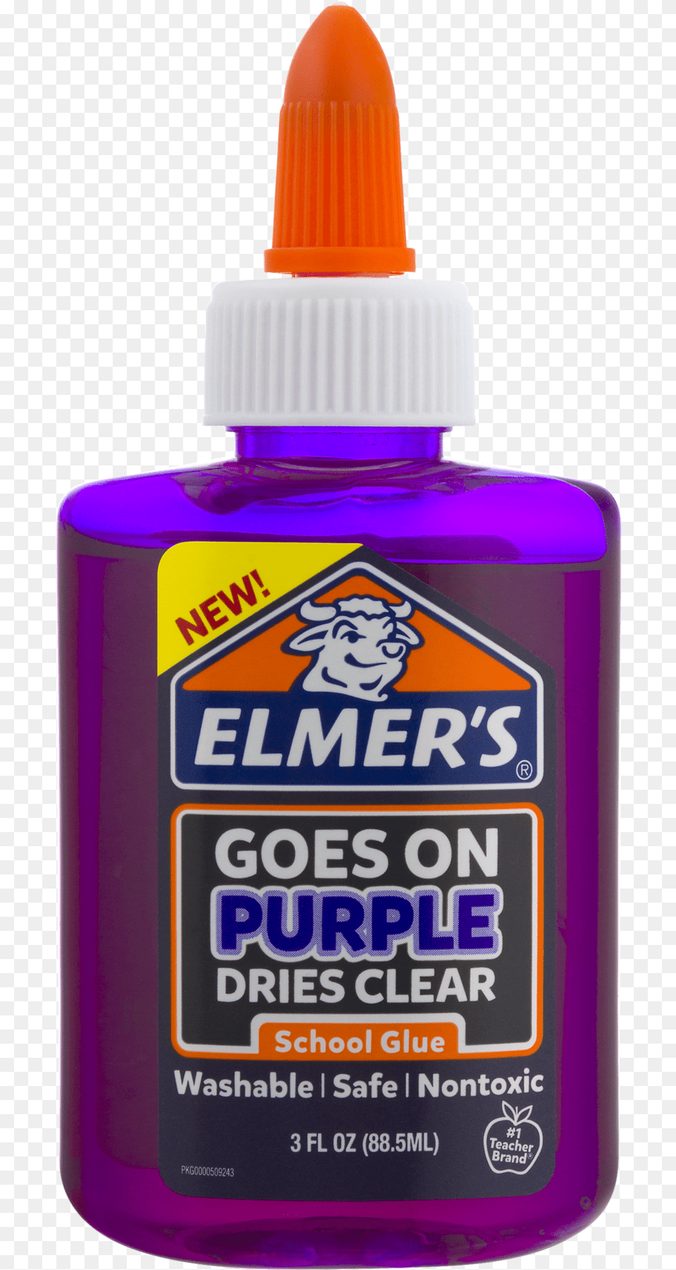 Elmer S Glue Download Purple Elmer39s Glue, Bottle, Ink Bottle, Cosmetics, Perfume Free Png