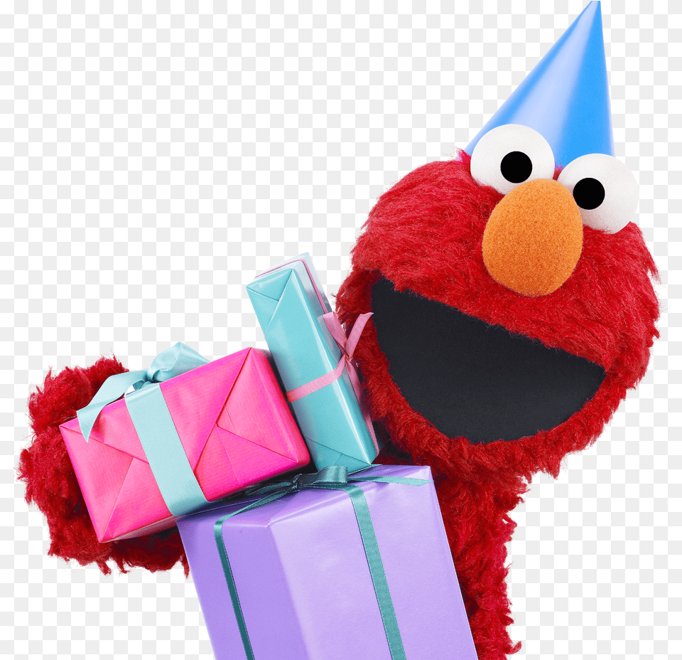 Elmo Birthday 4 Happy Birthday Elmo Gif, Clothing, Hat, Accessories, Bag Png Image