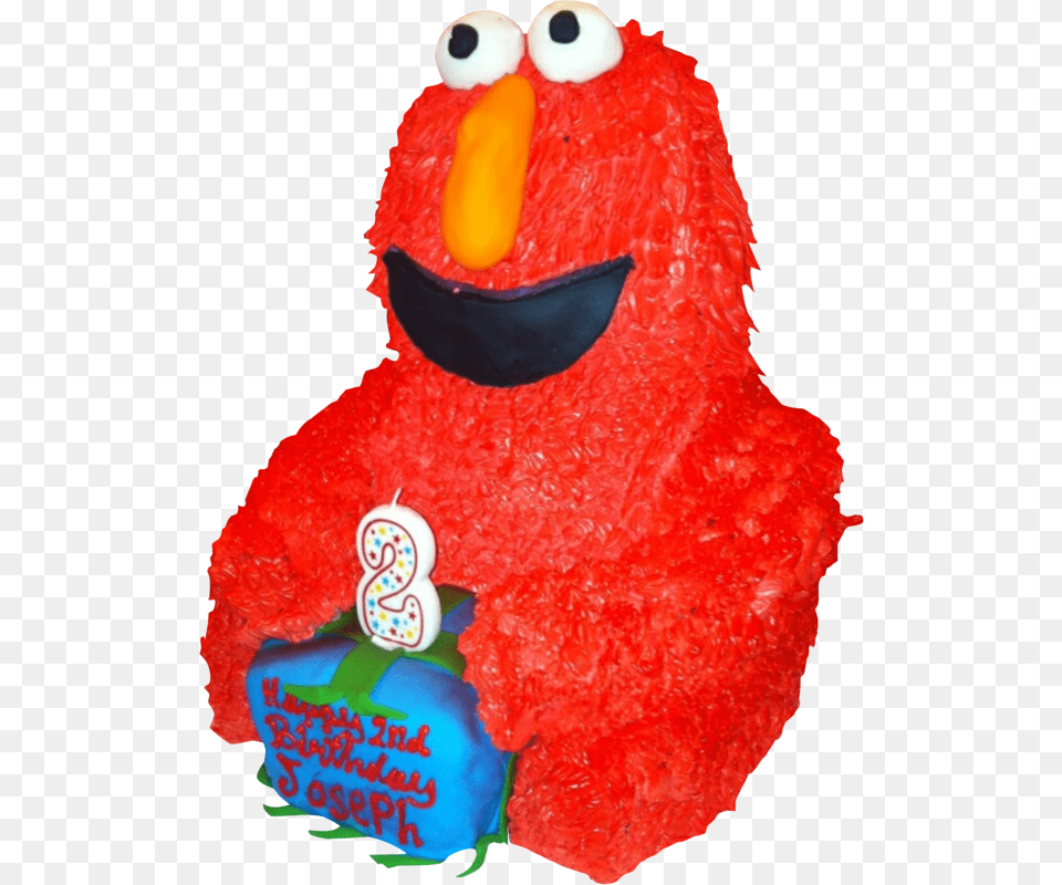 Elmo Birthday Cartoon, Toy, Pinata Png
