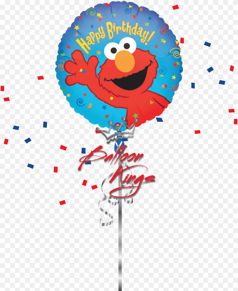 Elmo Birthday Happy Birthday Elmo, Balloon Free Transparent Png