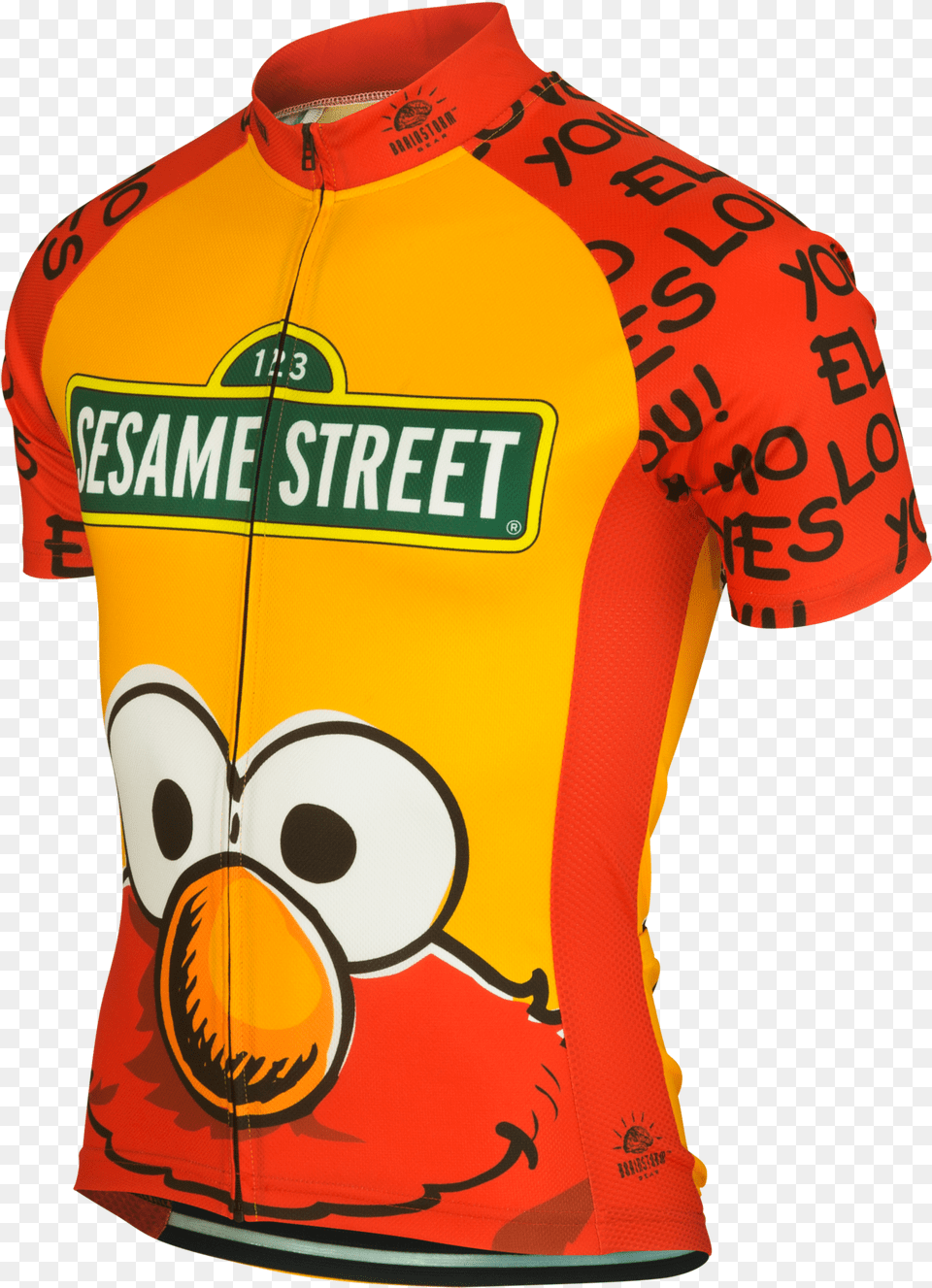 Elmo Cycling Jersey, Clothing, Shirt, T-shirt, Adult Free Png Download