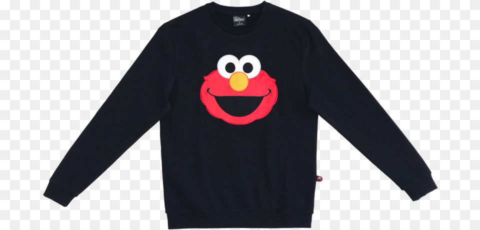 Elmo Kid Graphic Sweater Transparent, Clothing, Knitwear, Long Sleeve, Sleeve Png
