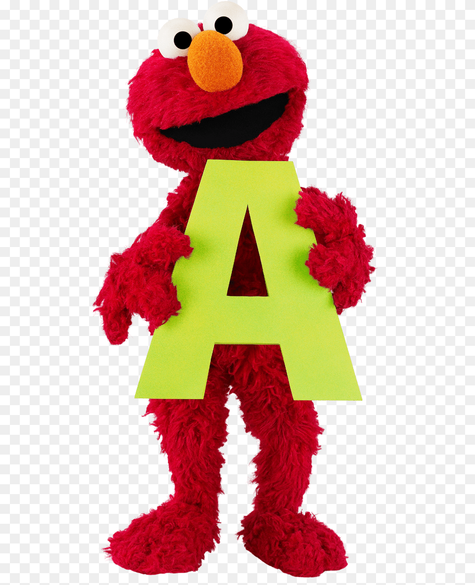 Elmo Number 2 Cliparts Elmo Holding The Letter, Toy Free Transparent Png