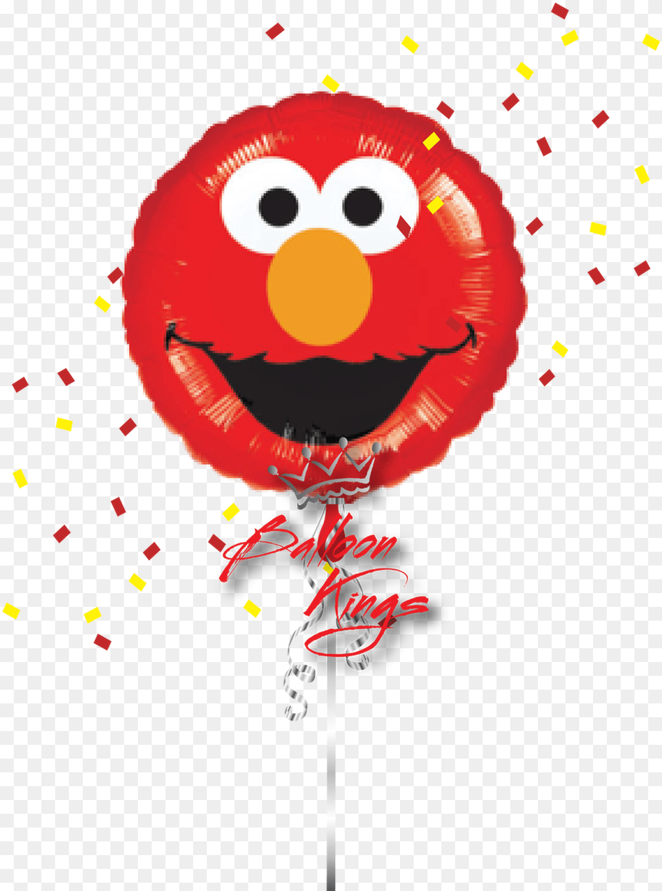 Elmo Smiles Walmart Elmo Balloon, Candy, Food, Sweets, Lollipop Free Transparent Png