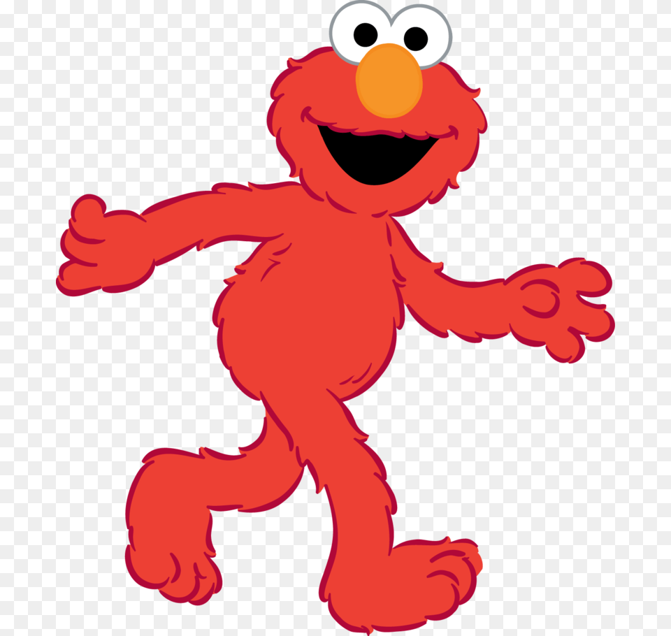 Elmo Walking Elmo Clipart Gif, Baby, Person, Face, Head Png Image