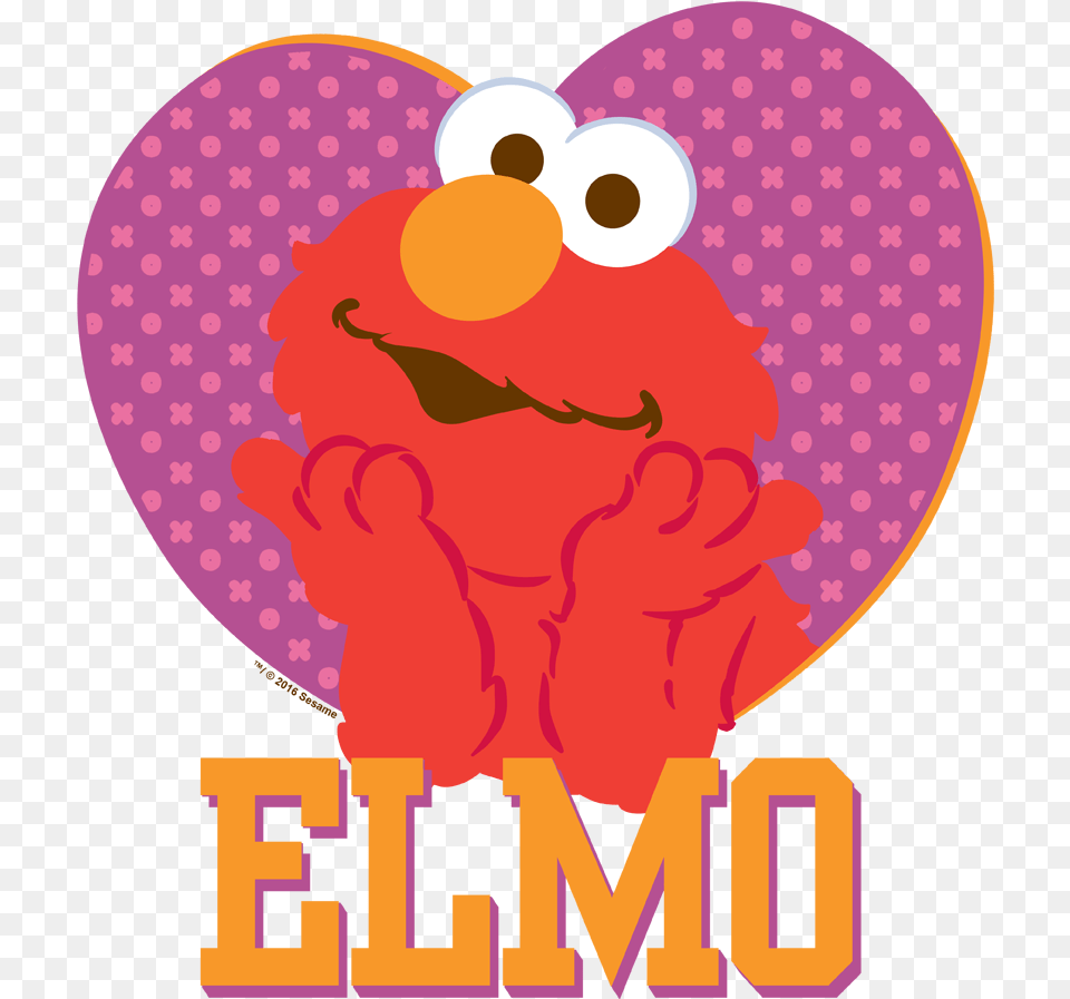 Elmo With A Heart, Balloon, Baby, Person Free Transparent Png