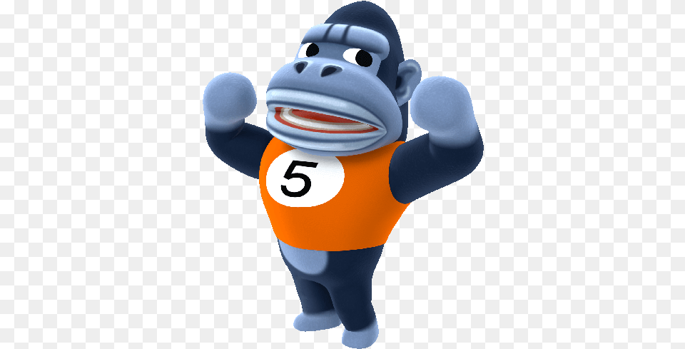 Elo Hell Esports Gorilla Animal Crossing, Mascot, Toy Free Transparent Png