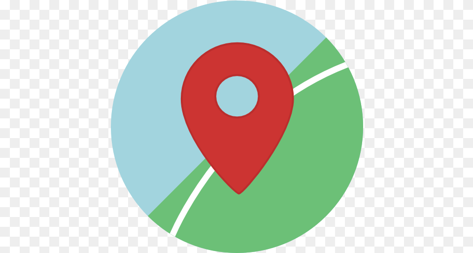 Elocation Google Maps Round Icon, Disk, Logo, Food, Sweets Free Transparent Png