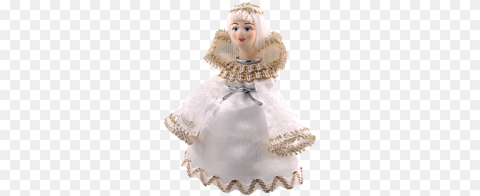 Elochnaya Juguete De Porcelana Angelito 10 Cm Barbie, Doll, Toy, Adult, Bride Free Png Download