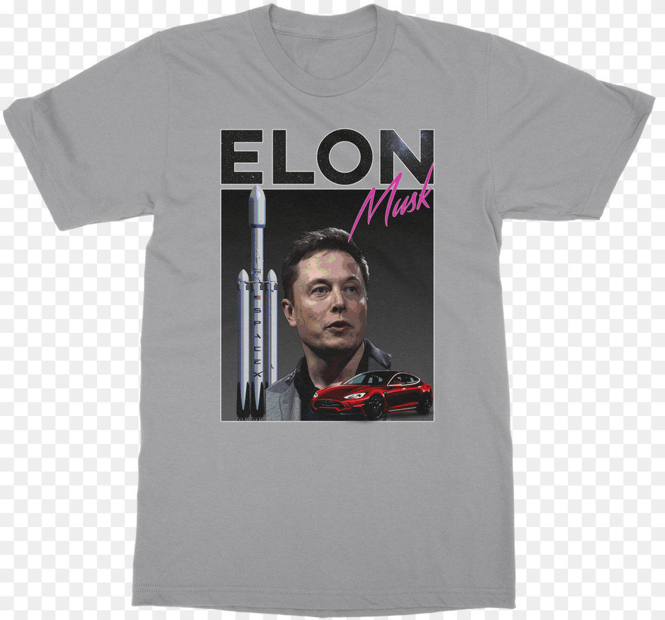 Elon Musk Classic Adult T Shirt Jacob Rees Mogg Tshirt, T-shirt, Clothing, Person, Man Png Image