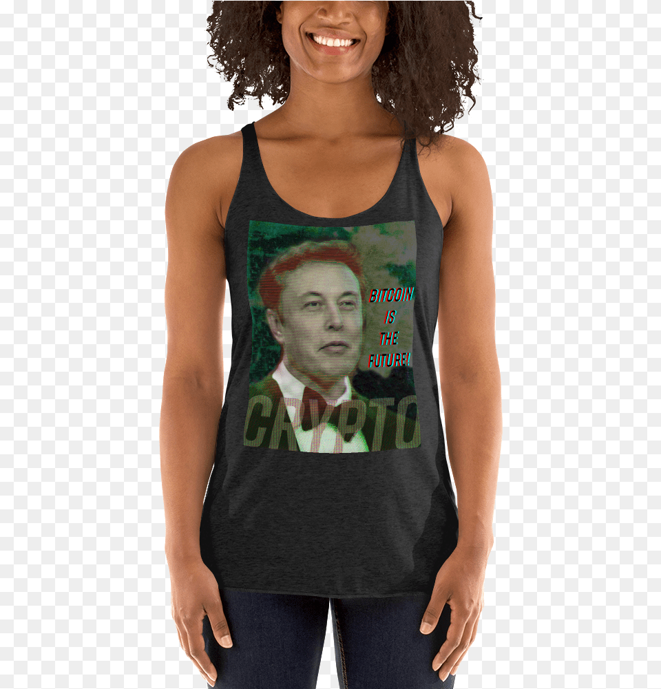 Elon Musk Download T Shirt, Clothing, Tank Top, Adult, Female Free Transparent Png
